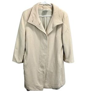 AKRIS Punto Wool Angora Blend Trench Coat